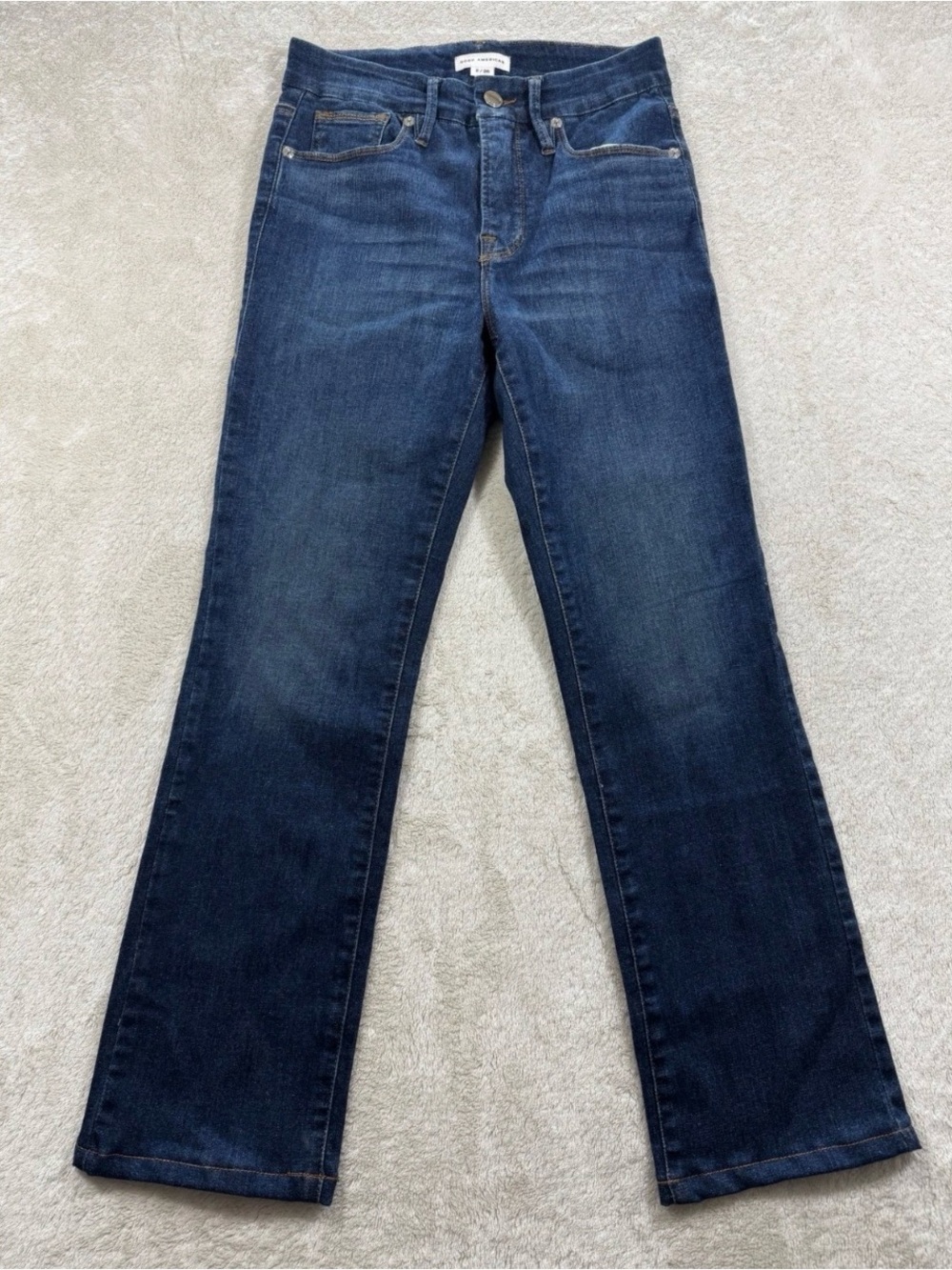 Good American Straight Leg Jeans - Size 2